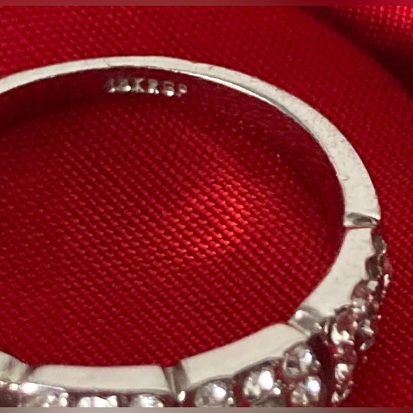 Ring, signed 14k GP - Picture 5 of 5